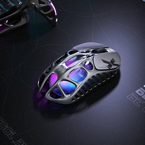 Миша GravaStar Mercury X RGB Wireless (GSX_GRY) Interstellar Silver купити в Україні: Київ, Львів, Хмельницький, Тернопіль | Низька ціна, відгуки, характеристики від TELEMART фото