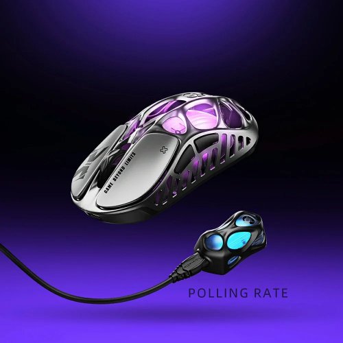 Мышка GravaStar Mercury X Pro 8K RGB Wireless (GSXPRO_GRY) Interstellar Silver купить в Украине: Киев, Днепр, Харьков, Одесса  | Низкая цена, отзывы, характеристики от TELEMART фото