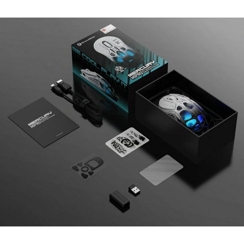 Миша GravaStar Mercury M1 Pro RGB Wireless (GRAVASTARM1PRO_GBLK) Gradient Black купити в Україні: Київ, Львів, Хмельницький, Тернопіль | Низька ціна, відгуки, характеристики від TELEMART фото