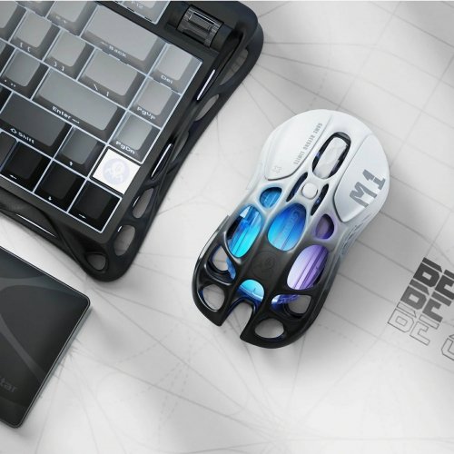 Миша GravaStar Mercury M1 Pro RGB Wireless (GRAVASTARM1PRO_GBLK) Gradient Black купити в Україні: Київ, Львів, Хмельницький, Тернопіль | Низька ціна, відгуки, характеристики від TELEMART фото
