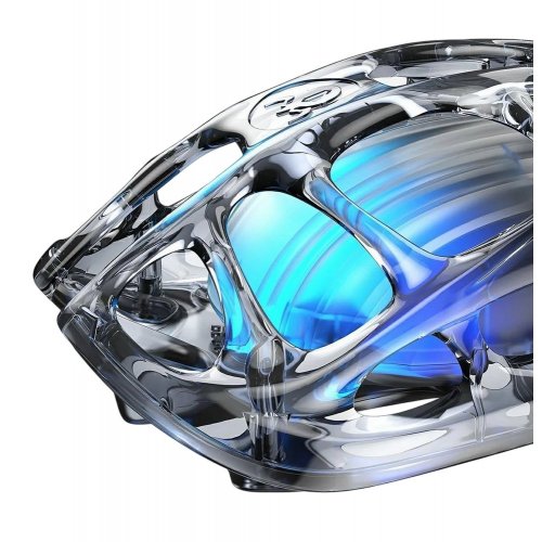 Миша GravaStar Mercury M2 RGB Wireless (GRAVASTARM2_XTAL_BLK) Transparent Black купити в Україні: Київ, Львів, Хмельницький, Тернопіль | Низька ціна, відгуки, характеристики від TELEMART фото