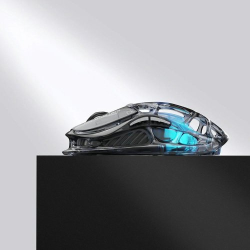 Миша GravaStar Mercury M2 RGB Wireless (GRAVASTARM2_XTAL_BLK) Transparent Black купити в Україні: Київ, Львів, Хмельницький, Тернопіль | Низька ціна, відгуки, характеристики від TELEMART фото