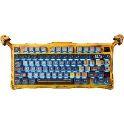 Клавіатура GravaStar Mercury K1 Pro RGB GravaStar x Kailh Speedy Mint Linear Switches Wireless (GSK1PRO_YLW) Yellow