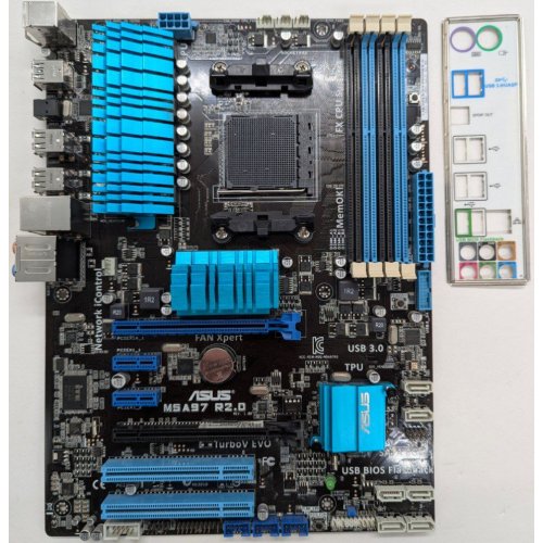 Материнська плата Asus M5A97 R2.0 (sAM3+, AMD 970) (Відновлено продавцем, 811658) купити в Україні: Київ, Львів, Хмельницький, Тернопіль | Перевірка сумісності, низька ціна, відгуки, характеристики від TELEMART фото