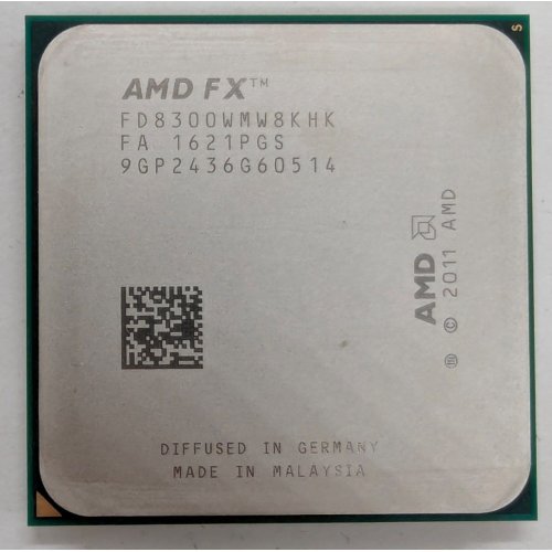 Процессор AMD FX-8300 3.3GHz 16MB sAM3+ Tray (FD8300WMW8KHK) (Восстановлено продавцом, 811659) купить в Украине: Киев, Днепр, Харьков, Одесса  | Проверка совместимости, низкая цена, отзывы, характеристики от TELEMART фото