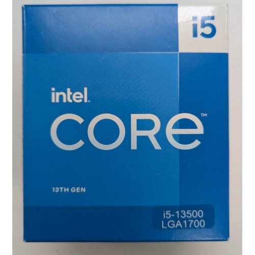 Процессор Intel Core i5-13500 2.5(4.8)GHz 24MB s1700 Box (BX8071513500) (Восстановлено продавцом, 811708) купить в Украине: Киев, Днепр, Харьков, Одесса  | Проверка совместимости, низкая цена, отзывы, характеристики от TELEMART фото