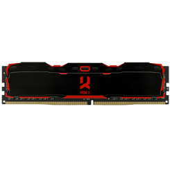 Озу GoodRAM DDR4 8GB 3200Mhz IRDM X Black (IR-X3200D464L16SA/8G) (Восстановлено продавцом, 811712)