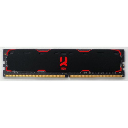 Озу GoodRAM DDR4 8GB 2400Mhz IRDM Black (IR-2400D464L15S/8G) (Восстановлено продавцом, 811713) купить в Украине: Киев, Днепр, Харьков, Одесса  | Проверка совместимости, низкая цена, отзывы, характеристики от TELEMART фото
