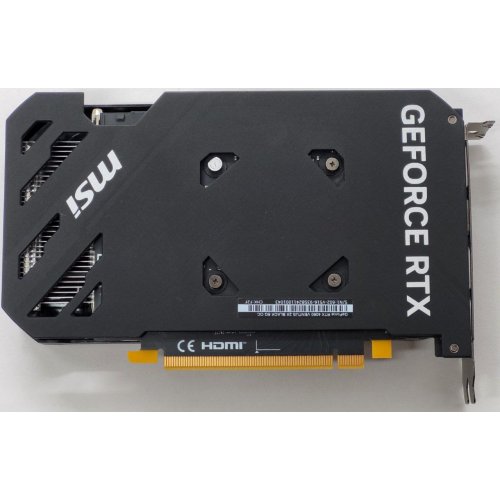 Відеокарта MSI GeForce RTX 4060 VENTUS 2X BLACK OC 8192MB (RTX 4060 VENTUS 2X BLACK 8G OC) (Відновлено продавцем, 811716) купити в Україні: Київ, Львів, Хмельницький, Тернопіль | Перевірка сумісності, низька ціна, відгуки, характеристики від TELEMART фото