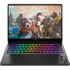 Ноутбук HP Omen 14-fb1015ua (C3US7EA) Shadow Black / 14″ (2880x1800, OLED) / Intel Core Ultra 7 255H (2.0-5.1 ГГц), 16 ядер / NVIDIA GeForce RTX 5060 / 32 ГБ (LPDDR5x) / 2048 ГБ (SSD) / DOS