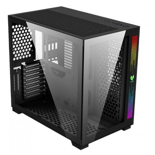 Корпус Coolmoon CASE PRO без БП Black (Восстановлено продавцом, 811872) купить в Украине: Киев, Днепр, Харьков, Одесса  | Проверка совместимости, низкая цена, отзывы, характеристики от TELEMART фото