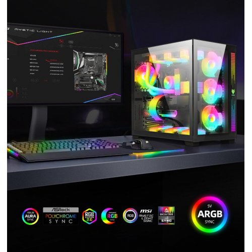 Корпус Coolmoon CASE PRO без БП Black (Восстановлено продавцом, 811872) купить в Украине: Киев, Днепр, Харьков, Одесса  | Проверка совместимости, низкая цена, отзывы, характеристики от TELEMART фото