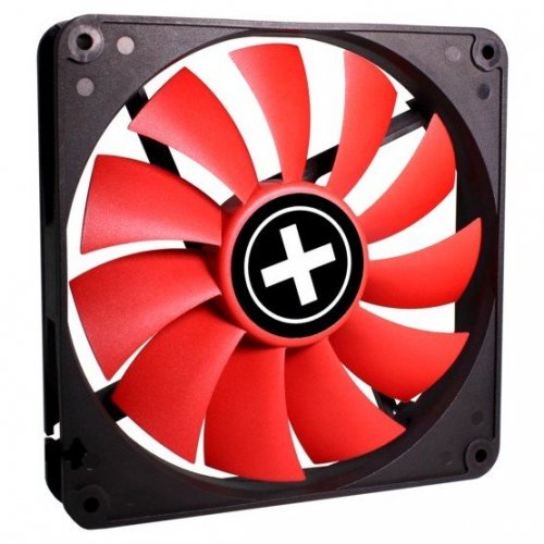 Кулер для корпуса Xilence Performance C XPF140.R (XF050) Black/Red (Состояние нового, 811887) купить в Украине: Киев, Днепр, Харьков, Одесса  | Проверка совместимости, низкая цена, отзывы, характеристики от TELEMART фото