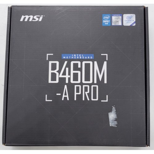 Материнська плата MSI B460M-A PRO (s1200, Intel B460) (Відновлено продавцем, 811901) купити в Україні: Київ, Львів, Хмельницький, Тернопіль | Перевірка сумісності, низька ціна, відгуки, характеристики від TELEMART фото