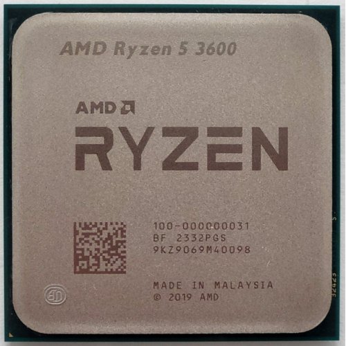 Процессор AMD Ryzen 5 3600 3.6(4.2)GHz 32MB sAM4 Tray (100-000000031) (Восстановлено продавцом, 811903) купить в Украине: Киев, Днепр, Харьков, Одесса  | Проверка совместимости, низкая цена, отзывы, характеристики от TELEMART фото