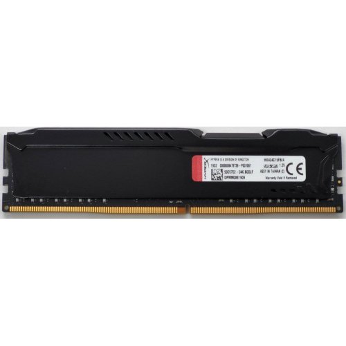 Озп Kingston DDR4 4Gb 2400Mhz HyperX FURY Black (HX424C15FB/4) (Відновлено продавцем, 811935) купити в Україні: Київ, Львів, Хмельницький, Тернопіль | Перевірка сумісності, низька ціна, відгуки, характеристики від TELEMART фото