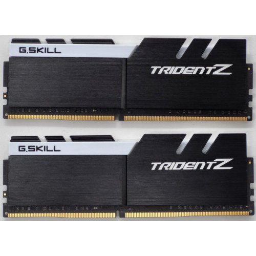 Озу G.Skill DDR4 16GB (2x8GB) 3200Mhz Trident Z (F4-3200C16D-16GTZKW) (Восстановлено продавцом, 811939) купить в Украине: Киев, Днепр, Харьков, Одесса  | Проверка совместимости, низкая цена, отзывы, характеристики от TELEMART фото