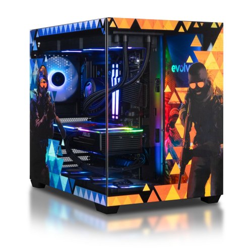 Компьютер EVOLVE SpecialPart CS2:Clash Edition (EVSP-CSCER770N5070-D532S1TBK) Black купить в Украине: Киев, Днепр, Харьков, Одесса  | Низкая цена, отзывы, характеристики от TELEMART фото