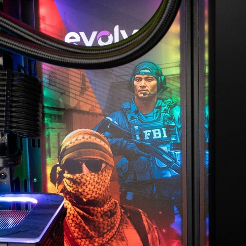 Компьютер EVOLVE SpecialPart CS2:Clash Edition (EVSP-CSCER770N5070-D532S1TBK) Black купить в Украине: Киев, Днепр, Харьков, Одесса  | Низкая цена, отзывы, характеристики от TELEMART фото