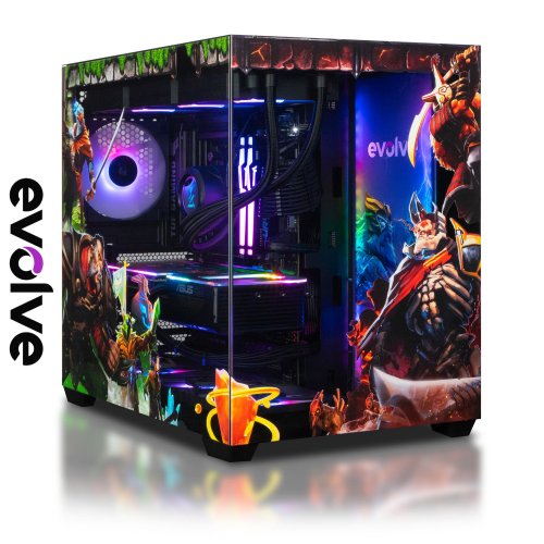Компьютер EVOLVE SpecialPart Dota:Battle Edition (EVSP-DBER770N5070-D532S1TBK) Black купить в Украине: Киев, Днепр, Харьков, Одесса  | Низкая цена, отзывы, характеристики от TELEMART фото
