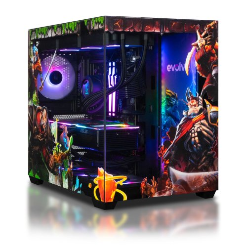 Компьютер EVOLVE SpecialPart Dota:Battle Edition (EVSP-DBER770N5070-D532S1TBK) Black купить в Украине: Киев, Днепр, Харьков, Одесса  | Низкая цена, отзывы, характеристики от TELEMART фото