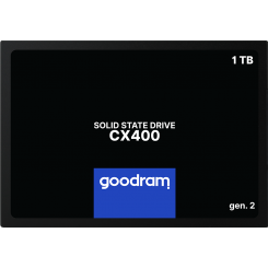 Ssd-диск GoodRAM CX400 gen.2 3D NAND TLC 1TB 2.5