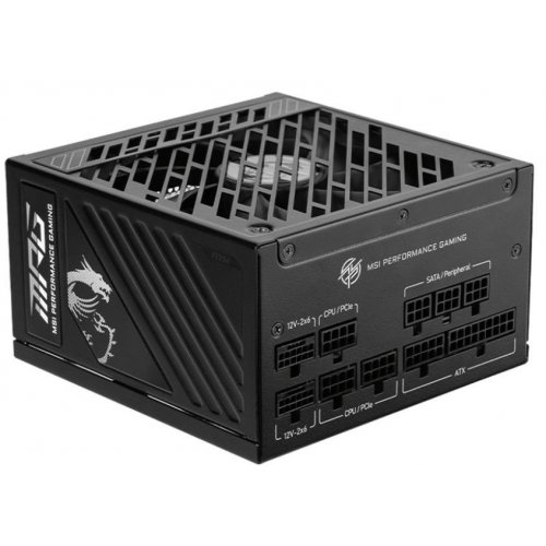 Уценка блок питания MSI MPG 1250W PCIE5 (A1250GS PCIE5) (Вскрытая упаковка, 812136) купить в Украине: Киев, Днепр, Харьков, Одесса  | Проверка совместимости, низкая цена, отзывы, характеристики от TELEMART фото