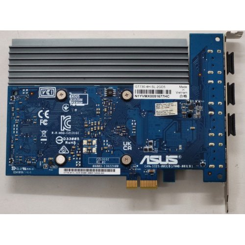 Відеокарта Asus GeForce GT 730 Silent loe 2048MB (GT730-4H-SL-2GD5) (Відновлено продавцем, 812171) купити в Україні: Київ, Львів, Хмельницький, Тернопіль | Перевірка сумісності, низька ціна, відгуки, характеристики від TELEMART фото