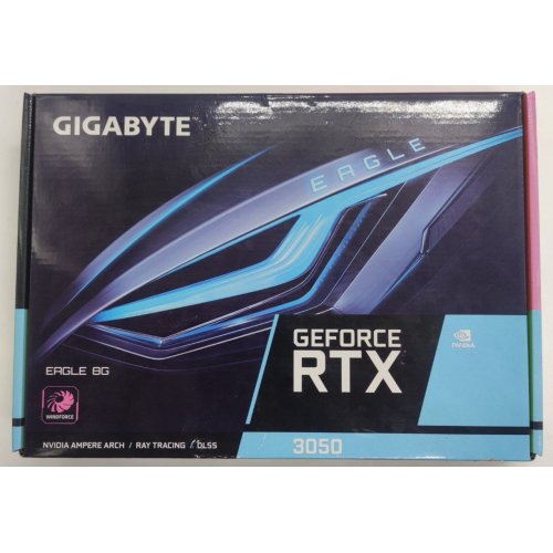 Видеокарта Gigabyte GeForce RTX 3050 EAGLE OC 8192MB (GV-N3050EAGLE OC-8GD) (Восстановлено продавцом, 812332) купить в Украине: Киев, Днепр, Харьков, Одесса  | Проверка совместимости, низкая цена, отзывы, характеристики от TELEMART фото
