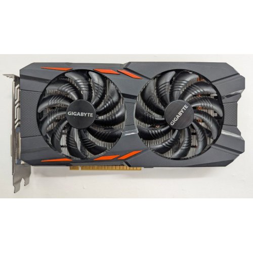 Видеокарта Gigabyte GeForce GTX 1050 WindForce 2X OC 2048MB (GV-N1050WF2OC-2GD) (Восстановлено продавцом, 812384) купить в Украине: Киев, Днепр, Харьков, Одесса  | Проверка совместимости, низкая цена, отзывы, характеристики от TELEMART фото