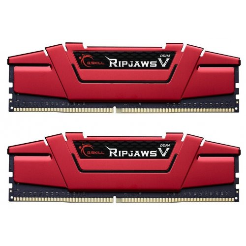 Озу G.Skill DDR4 16GB (2x8GB) 3000Mhz Ripjaws V (F4-3000C15D-16GVR) (Восстановлено продавцом, 812411) купить в Украине: Киев, Днепр, Харьков, Одесса  | Проверка совместимости, низкая цена, отзывы, характеристики от TELEMART фото