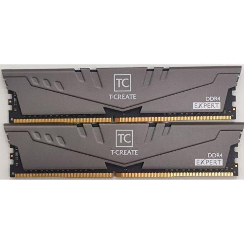 Озу Team DDR4 16GB (2x8GB) 3200Mhz T-Create Expert (TTCED416G3200HC16FDC01) (Восстановлено продавцом, 812418) купить в Украине: Киев, Днепр, Харьков, Одесса  | Проверка совместимости, низкая цена, отзывы, характеристики от TELEMART фото