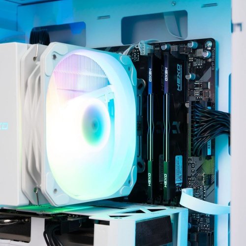 Компьютер HEXO Gaming TwinFront Pro (HGP-B850TF7700N507-D532S1TWH) White купить в Украине: Киев, Днепр, Харьков, Одесса  | Низкая цена, отзывы, характеристики от TELEMART фото