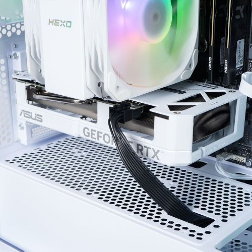 Компьютер HEXO Gaming TwinFront Pro (HGP-B850TF7700N507-D532S1TWH) White купить в Украине: Киев, Днепр, Харьков, Одесса  | Низкая цена, отзывы, характеристики от TELEMART фото