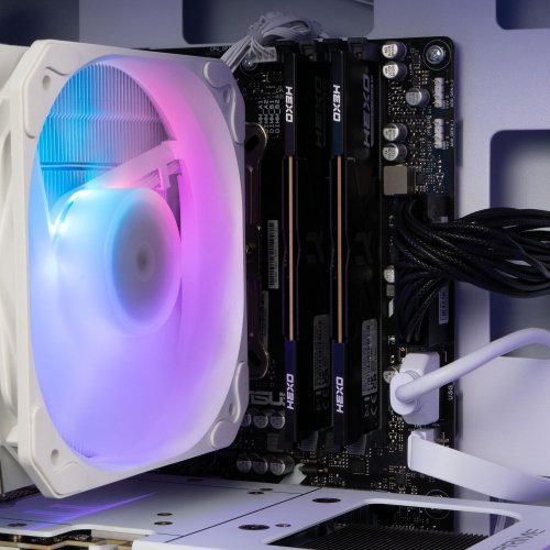 Компьютер HEXO Gaming TwinFront Pro (HGP-B850TF7700N507-D532S1TWH) White купить в Украине: Киев, Днепр, Харьков, Одесса  | Низкая цена, отзывы, характеристики от TELEMART фото