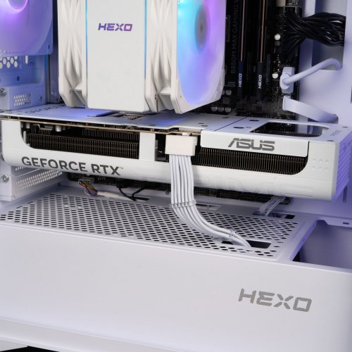 Компьютер HEXO Gaming TwinFront Pro (HGP-B850TF7700N507-D532S1TWH) White купить в Украине: Киев, Днепр, Харьков, Одесса  | Низкая цена, отзывы, характеристики от TELEMART фото