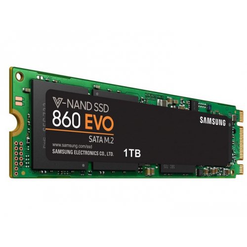 Продати SSD-диск Samsung 860 EVO V-NAND MLC 1TB M.2 (2280 SATA) (MZ-N6E1T0BW) за Trade-In у інтернет-магазині Телемарт - Київ, Дніпро, Україна фото