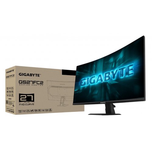 Монитор Gigabyte 27" GS27FC2 Black купить в Украине: Киев, Днепр, Харьков, Одесса  | Низкая цена, отзывы, характеристики от TELEMART фото