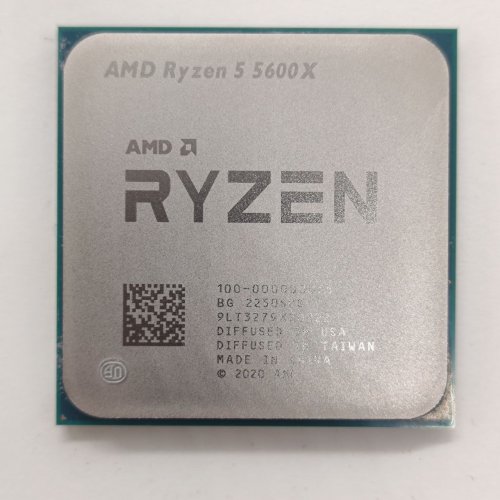 Процессор AMD Ryzen 5 5600X 3.7(4.6)GHz 32MB sAM4 Tray (100-000000065) (Восстановлено продавцом, 812676) купить в Украине: Киев, Днепр, Харьков, Одесса  | Проверка совместимости, низкая цена, отзывы, характеристики от TELEMART фото