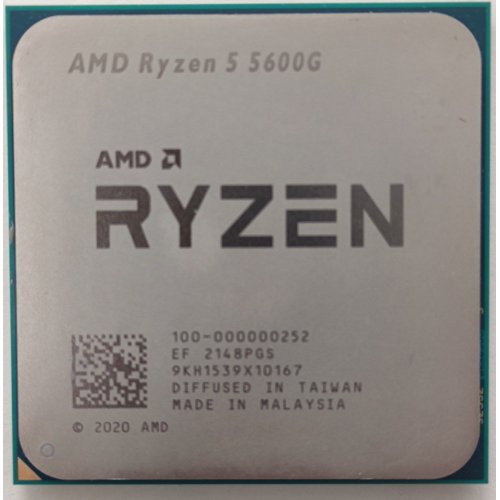 Процессор AMD Ryzen 5 5600G 3.9(4.4)GHz 16MB sAM4 Tray (100-000000252) (Восстановлено продавцом, 812706) купить в Украине: Киев, Днепр, Харьков, Одесса  | Проверка совместимости, низкая цена, отзывы, характеристики от TELEMART фото