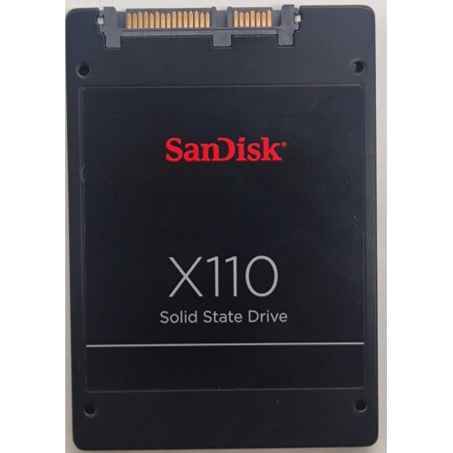 Ssd-диск Sandisk X110 128GB 2.5” (SD6SB1M-128G-1006) (Відновлено продавцем, 812707) купити в Україні: Київ, Львів, Хмельницький, Тернопіль | Перевірка сумісності, низька ціна, відгуки, характеристики від TELEMART фото