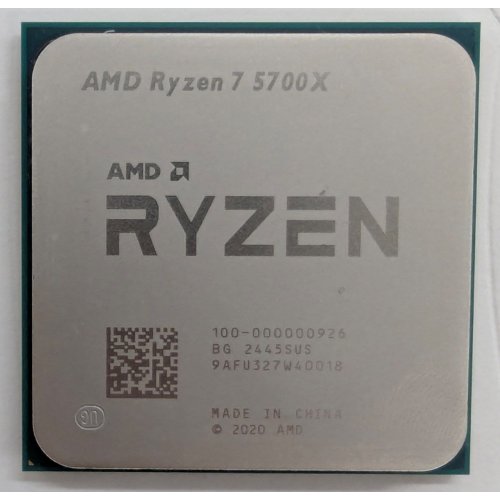 Процессор AMD Ryzen 7 5700X 3.4(4.6)GHz 32MB sAM4 Tray (100-000000926) (Восстановлено продавцом, 812717) купить в Украине: Киев, Днепр, Харьков, Одесса  | Проверка совместимости, низкая цена, отзывы, характеристики от TELEMART фото