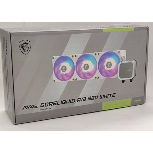 Готовая сво MSI MAG CoreLiquid A13 360 White (Восстановлено продавцом, 812745) купить в Украине: Киев, Днепр, Харьков, Одесса  | Проверка совместимости, низкая цена, отзывы, характеристики от TELEMART фото