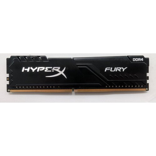 Озп HyperX DDR4 8GB 2666Mhz Fury Black (HX426C16FB3/8) (Відновлено продавцем, 812750) купити в Україні: Київ, Львів, Хмельницький, Тернопіль | Перевірка сумісності, низька ціна, відгуки, характеристики від TELEMART фото