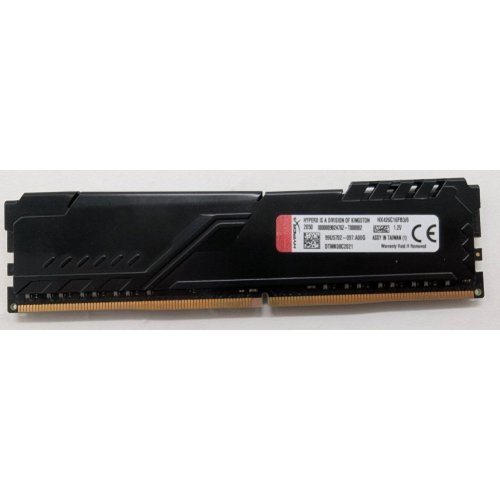 Озп HyperX DDR4 8GB 2666Mhz Fury Black (HX426C16FB3/8) (Відновлено продавцем, 812750) купити в Україні: Київ, Львів, Хмельницький, Тернопіль | Перевірка сумісності, низька ціна, відгуки, характеристики від TELEMART фото