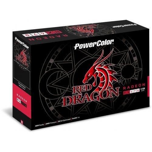 Продать Видеокарта PowerColor Radeon RX 470 Red Dragon 4096MB (AXRX 470 4GBD5-3DHD/OC) по Trade-In интернет-магазине Телемарт - Киев, Днепр, Украина фото