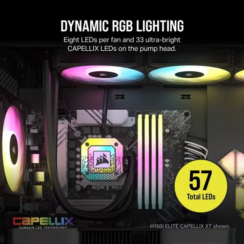 Уцінка готова сво Corsair iCUE H170i Elite Capellix XT (CW-9060071-WW) (Розкрита упаковка, 812777) купити в Україні: Київ, Львів, Хмельницький, Тернопіль | Перевірка сумісності, низька ціна, відгуки, характеристики від TELEMART фото
