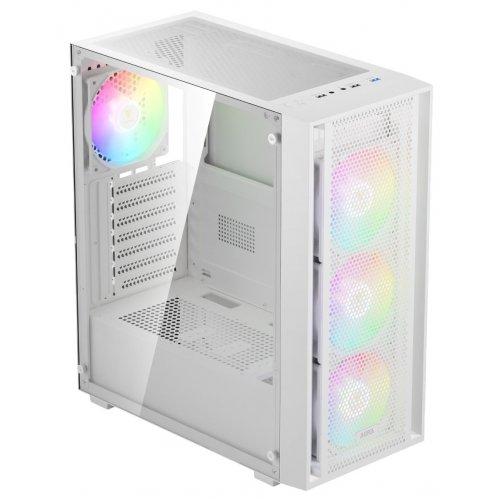 Уцінка корпус Gamdias AURA GC2 Elite ARGB Tempered Glass без БЖ (4711514500622) White (Розкрита упаковка, 812784) купити в Україні: Київ, Львів, Хмельницький, Тернопіль | Перевірка сумісності, низька ціна, відгуки, характеристики від TELEMART фото
