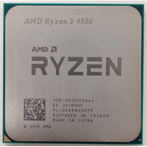 Процессор AMD Ryzen 5 4500 3.6(4.1)GHz 8MB sAM4 Box (100-100000644BOX) (Восстановлено продавцом, 812800) купить в Украине: Киев, Днепр, Харьков, Одесса  | Проверка совместимости, низкая цена, отзывы, характеристики от TELEMART фото