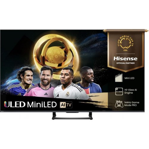 Телевізор Hisense 75" 75U7Q Black купити в Україні: Київ, Львів, Хмельницький, Тернопіль | Низька ціна, відгуки, характеристики від TELEMART фото